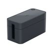 DURABLE CAVOLINE BOX S - boîtier range câbles - l246 x H116 x P128 mm - graphite