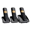 Motorola C403 - Snoerloze telefoon met nummerherkenning - DECT\GAP - zwart + 2 extra handsets