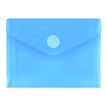FolderSys - documentportefeuille - voor A7 -capaciteit: 50 vellen - transparant blauw