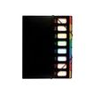 Viquel Rainbow Class - Ordnermap - 8 compartimenten - 8 onderdelen - met tabbladen