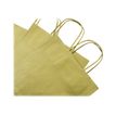 3065503956053-Clairefontaine - 25 Sacs cadeau kraft - 16 cm x 8 cm x 21 cm - or-Gros plan-1