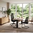3483601225664-Bureau compact à droite JAZZ+ - L160 cm - Pieds métal - chêne du bocage--1