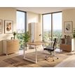 3483600215895-Armoire haute Sunday - L80 x H192 x P42 - 2 portes - dessus et façade chêne - SANS TOP--1