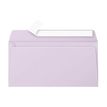 Pollen - Enveloppe - International DL (110 x 220 mm) - portefeuille - open zijkant - zelfklevend - afdrukbaar - wisteria - pak van 20