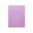Filofax Classic Pastels - Notitieboek - met draad gebonden - A5 - 56 vellen / 112 pagina's - van lijnen voorzien - orchid