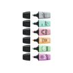 STABILO BOSS MINI Pastellove - Pack de 6 mini surligneurs - couleurs assorties