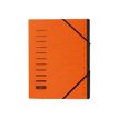Pagna Office - Trieur à fenêtres 12 positions - orange