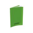 Conquérant Classique - Cahier polypro 17 x 22 cm - 96 pages - grands carreaux (Seyes) - vert