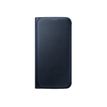 Samsung Flip Wallet EF-WG920P - Protection à rabat pour GALAXY S6 - noir