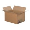 20 Cartons déménagement - 60 cm x 40 cm x 40 cm - simple cannelure - Logistipack