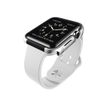 X-Doria Defense Edge 38 MM APPLE WATCH - Beschermhoes voor horloge - geanodiseerd aluminium - zilver - voor Apple Watch (38 mm)