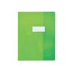Oxford - Protège cahier sans rabat - 24 x 32 cm - Cristal Luxe - vert