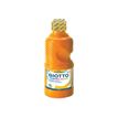 Giotto School - Gouache ultra lavable - orange - bouteille de 250 ml
