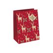 Clairefontaine Lovely Home Pocket - Sac cadeau rouge - 17 cm x 6 cm x 22 cm