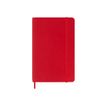 Moleskine Classic collection - cahier de notes - 9 x 14 cm - ligné - rouge