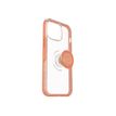 OtterBox Otter  - coque de protection pour iPhone 13 Pro Max - transparent avec contour orange