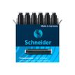 Schneider - inktpatroon - zwart (pak van 6)