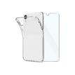 JAYM - Pack complet - coque de protection pour iPhone 12 mini - transparent + verre trempé 