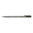 4007817331149-STAEDTLER triplus 334 - Feutre fin - 0.3 mm - vert sapin-Angle gauche-1