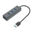 i-Tec USB 3.0 Metal Passive HUB - Hub - 4 ports