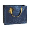 Clairefontaine Premium - Sac cadeau - 32 cm x 13 cm x 24,5 cm - bleu nuit