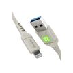 XtremeMac Eco - Câble USB - Lightning (M) pour USB (M) - 1 m - blanc