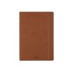 Oberthur Balthazar - Carnet de notes souple - A5 - uni - 200 pages - cognac