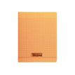 Calligraphe 8000 - Notitieboek - geniet - 240 x 320 mm - 48 pagina's / 96 vellen - van ruiten voorzien - oranje - polypropyleen (PP)