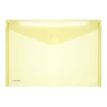 FolderSys - valisette - pour A4 - capacité : 100 feuilles - jaune, transparent