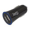 JAYM stroomadapter voor auto - 12-24V, dual - USB - 12 Watt