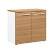 Gautier office YES! - Storage unit - 2 deuren - onderdeelplank - Italian wild cherry wood