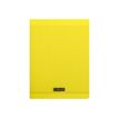 Calligraphe 8000 - Cahier polypro 24 x 32 cm - 96 pages - petits carreaux (5x5 mm) - jaune
