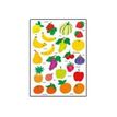 Oberthur - 46 Gomettes - fruits 