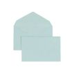 GPV Elections - Enveloppe - 90 x 140 mm - puntig - open zijkant - voorzien van kleefmiddel - blauw - pak van 100