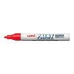 Uni PAINT PX-20 - Marker - permanent - rood - inkt op alcoholbasis - 2.2-2.8 mm - gemiddeld