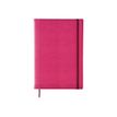 Oberthur Carmen - Notitieboek - A5 - 100 vellen / 200 pagina's - ivoorkleurig papier - van lijnen voorzien - roze hoes