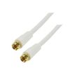 MCL Samar MC787HQ - Antennekabel - F-connector (M) naar F-connector (M) - 5 m - coaxiaal