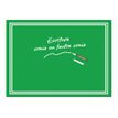 BEQUET Ardoisine krijtbord - 300 x 200 mm - dubbelzijdig - neutraal groen (pak van 10)