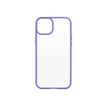 OtterBox React Series - coque de protection pour iPhone 14 plus - transparent contour violet