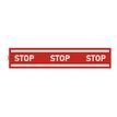 Exacompta - Pictogramme bande de message stop - 1000 x 200 mm - rouge