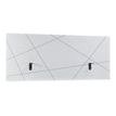 Gautier office Sunday - Table privacy panel - wit