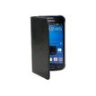 Muvit Made in Paris Slim Folio Luxe - Protection à rabat pour Samsung Galaxy Trend 2 Lite - noir