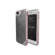 X-Doria Defense Lux - Beschermhoes voor mobiele telefoon - aluminium, polycarbonaat - grijs, rosegoud - voor Apple iPhone 7 Plus