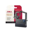 OKI - Zwart - printlint - voor Microline 590, 590 Elite, 591, 591 Elite