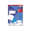 DECAdry MicroLine OCB3323 - multipurpose business cards - 75 kaart(en) - 210 x 99 mm - 185 g/m²