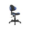 OfficePro ADEl - stoel - hout, polyester gaas - blauw