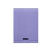 Calligraphe 8000 - Cahier polypro A4 (21x29,7 cm) - 96 pages - petits carreaux (5x5 mm) - violet