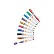 Nobo Liquid Ink - Pack de 10 marqueurs effaçables - pointe ogive 3 mm - couleurs assorties