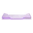Exacompta COMBO Glossy - Corbeille à courrier violet translucide