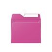 Pollen - Enveloppe - 90 x 140 mm - portefeuille - open zijkant - zelfklevend - afdrukbaar - roze litchi - pak van 20